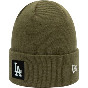 New Era Unisex Adults LA Dodgers Team Logo Cuff Beanie Hat - Khaki New Era Unisex Adults LA Dodgers Team Logo Cuff Beanie Hat - Khaki