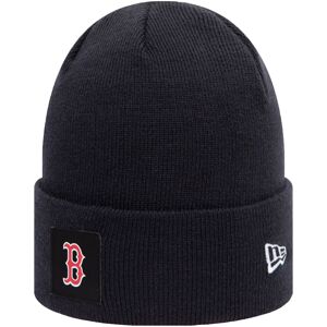 New Era Unisex Adults Boston Red Sox Team Logo Cuff Beanie Hat - Black New Era Unisex Adults Boston Red Sox Team Logo Cuff Beanie Hat - Black
