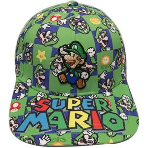 Unbranded (Green Luigi) Super Mario Luigi Baseball Trucker Hat Cap Adjustable Hip Hop Embr Unbranded (Green Luigi) Super Mario Luigi Baseball Trucker Hat Cap Adjustable Hip Hop Embr