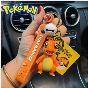 Unbranded (Charmander) Pokemon Pikachu Keychain Key Ring mini figures Psyduck Charmander B Unbranded (Charmander) Pokemon Pikachu Keychain Key Ring mini figures Psyduck Charmander B