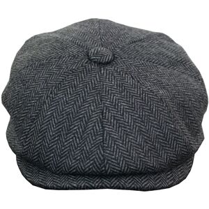 Tru Clothing (XL) Mens Peaky Blinders Charcoal Flat Baker Hat Tru Clothing (XL) Mens Peaky Blinders Charcoal Flat Baker Hat