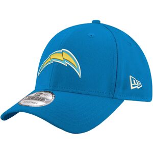 New Era LA Chargers 9FORTY Blue Adjustable Cap - Official Front Logo, Curved Vis New Era LA Chargers 9FORTY Blue Adjustable Cap - Official Front Logo, Curved Vis