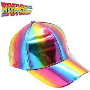 Unbranded (Multicolor) Back To The Future Cap Hat Marty McFly Baseball Caps Boy Girl PU Ad Unbranded (Multicolor) Back To The Future Cap Hat Marty McFly Baseball Caps Boy Girl PU Ad