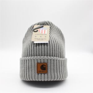 Unbranded (Grey) Carhartt Hat Beanie Unisex Acrylic Winter Pull On Closure Knit Cap Soft K Unbranded (Grey) Carhartt Hat Beanie Unisex Acrylic Winter Pull On Closure Knit Cap Soft K