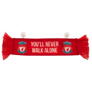 Official Liverpool FC classic crest with the ynwa design mini scarf Official Liverpool FC classic crest with the ynwa design mini scarf