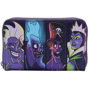 Disney Villains In the Dark Zip Purse Disney Villains In the Dark Zip Purse