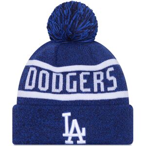 New Era Mens Los Angeles Dodgers Jake Cuff Warm Beanie Bobble Hat - Navy New Era Mens Los Angeles Dodgers Jake Cuff Warm Beanie Bobble Hat - Navy