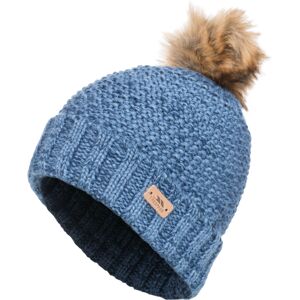 (EACH, Denim Blue) Trespass Womens Pom Pom Hat Knitted Beanie Kellisa (EACH, Denim Blue) Trespass Womens Pom Pom Hat Knitted Beanie Kellisa