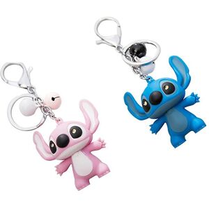 Unbranded 2pcs Stitch Toys Cartoon Modeling Keychain LED Key Ring Purse Pendant Couples Ke Unbranded 2pcs Stitch Toys Cartoon Modeling Keychain LED Key Ring Purse Pendant Couples Ke