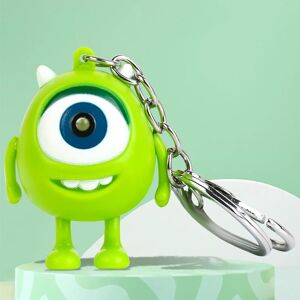 Unbranded (Mike Wazowski A) Monsters Inc Big Eyed Mike Wazowski Kuromi Keychain Light Spea Unbranded (Mike Wazowski A) Monsters Inc Big Eyed Mike Wazowski Kuromi Keychain Light Spea
