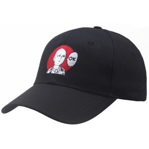 Unbranded (Black) Unisex One Punch Man Saitama Hat Cotton Embroidery Sport Baseball Cap Unbranded (Black) Unisex One Punch Man Saitama Hat Cotton Embroidery Sport Baseball Cap