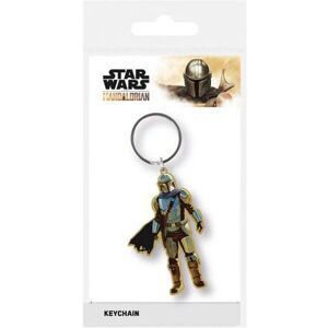 Star Wars The Mandalorian Rubber Keyring Star Wars The Mandalorian Rubber Keyring