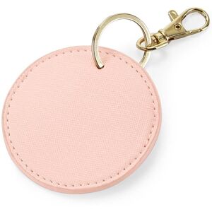 (One Size, Soft Pink) Bagbase Boutique Circular Key Clip (One Size, Soft Pink) Bagbase Boutique Circular Key Clip
