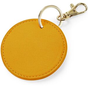 (One Size, Mustard Yellow) Bagbase Boutique Circular Key Clip (One Size, Mustard Yellow) Bagbase Boutique Circular Key Clip