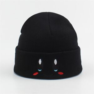 Unbranded (Black) Style Hat Versatile Funny Cute Kirby Solid Unisex Warm Knitted Hatsbeani Unbranded (Black) Style Hat Versatile Funny Cute Kirby Solid Unisex Warm Knitted Hatsbeani