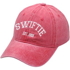 Unbranded (Red) Taylor Alison Swift Letters Baseball Cap Breathable Sunshade Hat Cotton Un Unbranded (Red) Taylor Alison Swift Letters Baseball Cap Breathable Sunshade Hat Cotton Un