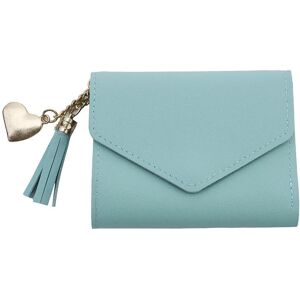 nobrand (Light Blue) Short Tassel Wallet Women Purse Female Mini Wallets New 2024 Studen nobrand (Light Blue) Short Tassel Wallet Women Purse Female Mini Wallets New 2024 Studen