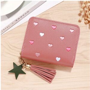 nobrand (Dark Pink) 2024 Women Small Wallet Ladies Mini Tassel Wallet Cute Girl Short Zi nobrand (Dark Pink) 2024 Women Small Wallet Ladies Mini Tassel Wallet Cute Girl Short Zi
