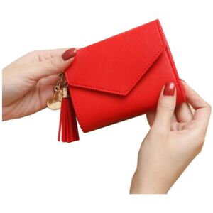 nobrand (Red) Short Tassel Wallet Women Purse Female Mini Wallets New 2024 Students Love nobrand (Red) Short Tassel Wallet Women Purse Female Mini Wallets New 2024 Students Love