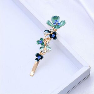 Unbranded (C) Vintage Rhinestone Flower Hair Clip Colorful Metal Floral Crystal Party Hair Unbranded (C) Vintage Rhinestone Flower Hair Clip Colorful Metal Floral Crystal Party Hair