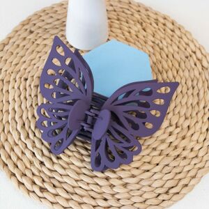 Unbranded (Grey) 1PC Fashion Butterfly Hair Claws 5.3inch Large Hair Clips Claws Women Gir Unbranded (Grey) 1PC Fashion Butterfly Hair Claws 5.3inch Large Hair Clips Claws Women Gir