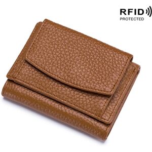 Unbranded ((Earth yellow) full -layer cowhide inside and outside) Small Wallet Female Leat Unbranded ((Earth yellow) full -layer cowhide inside and outside) Small Wallet Female Leat
