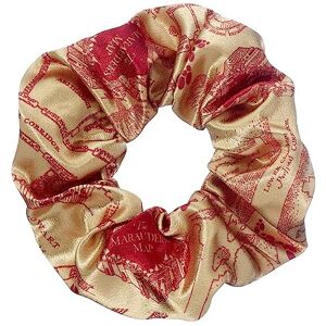 Official Harry Potter Marauders Map Hair Scrunchie Official Harry Potter Marauders Map Hair Scrunchie
