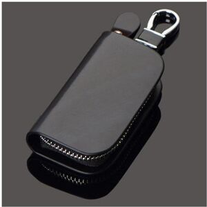 Unbranded (Black Without Label) Leather Ford Keyfob Keychain Key Case Wallet Bag Remote Co Unbranded (Black Without Label) Leather Ford Keyfob Keychain Key Case Wallet Bag Remote Co