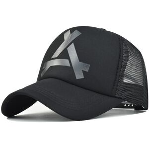 Unbranded (Black) Baseball Cap 3d Embossed Triangular Mesh Cap Duck Tongue Cap Cotton Mate Unbranded (Black) Baseball Cap 3d Embossed Triangular Mesh Cap Duck Tongue Cap Cotton Mate