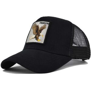 Unbranded (Black) Cap Baseball Eagle Thorn Freedom Embroidered Duck Cap Mesh Cap Curved Vi Unbranded (Black) Cap Baseball Eagle Thorn Freedom Embroidered Duck Cap Mesh Cap Curved Vi