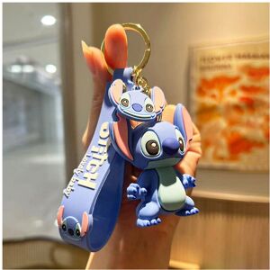 Unbranded (Blue) Cartoon Cute Stitch Keychain Silicone Key Holder Adorable Bag Ornament Fo Unbranded (Blue) Cartoon Cute Stitch Keychain Silicone Key Holder Adorable Bag Ornament Fo