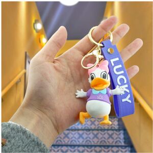 Unbranded (Daisy) Adorable Keychain Mickey Minnie Donald Duck Rubber Cartoon Bag Ornament Unbranded (Daisy) Adorable Keychain Mickey Minnie Donald Duck Rubber Cartoon Bag Ornament