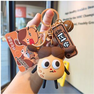 Unbranded (Eyed) Potato Charming Keychain Cartoon Pvc Stress Relief Big Eyes Bag Charm Unbranded (Eyed) Potato Charming Keychain Cartoon Pvc Stress Relief Big Eyes Bag Charm