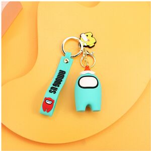 Unbranded (StyleF) Among Us Keychain Fun Silicone Cartoon Gift For Graduation And Housewar Unbranded (StyleF) Among Us Keychain Fun Silicone Cartoon Gift For Graduation And Housewar