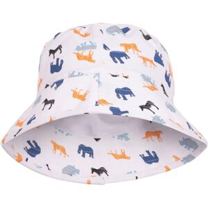 (5-7 Years, White) Trespass Childrens/Kids Zebdee Safari Animals Bucket Hat (5-7 Years, White) Trespass Childrens/Kids Zebdee Safari Animals Bucket Hat