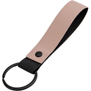 (One Size, Nude Pink) Bagbase Matte PU Keyring (One Size, Nude Pink) Bagbase Matte PU Keyring