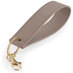 (One Size, Taupe) Bagbase Boutique Wristlet Keyring (One Size, Taupe) Bagbase Boutique Wristlet Keyring