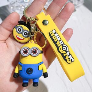 Unbranded (9) Keychain Minions Playful Highquality Silicone Key Ring Perfect For Family An Unbranded (9) Keychain Minions Playful Highquality Silicone Key Ring Perfect For Family An
