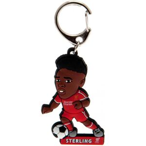Official LIVERPOOL FC PVC player shape "RAHEEM STERLING" keyring Official LIVERPOOL FC PVC player shape "RAHEEM STERLING" keyring