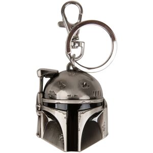 STAR WARS Monogram Boba Fett Helmet Pewter Keychain STAR WARS Monogram Boba Fett Helmet Pewter Keychain