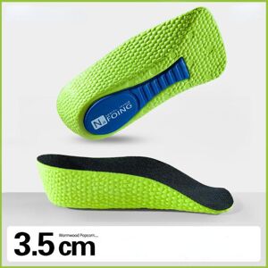 Unbranded (Green, 3.5CM) Memory Foam Height Increase Insoles For Men Women Shoes Feet Arch Unbranded (Green, 3.5CM) Memory Foam Height Increase Insoles For Men Women Shoes Feet Arch