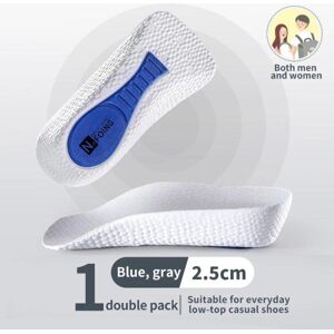 Unbranded (White, 2.5CM) Memory Foam Height Increase Insoles For Men Women Shoes Feet Arch Unbranded (White, 2.5CM) Memory Foam Height Increase Insoles For Men Women Shoes Feet Arch