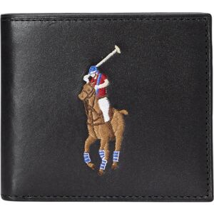 (Black, One Size) POLO RALPH LAUREN Mens Wallets Genuine Leather (Black, One Size) POLO RALPH LAUREN Mens Wallets Genuine Leather