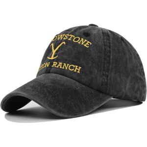 Unbranded (Black Words) Rangh Dutton Yellowstone Baseball Cap Cotton Summer Hat Multicolor Unbranded (Black Words) Rangh Dutton Yellowstone Baseball Cap Cotton Summer Hat Multicolor