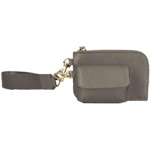 (One Size, Taupe) Bagbase Boutique Wristlet Pouch Set (One Size, Taupe) Bagbase Boutique Wristlet Pouch Set