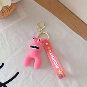 Unbranded (Pink) Roblox Rainbow Friends Keychain Toy Cartoon Key Ring Bag Pendant Xmas Kid Unbranded (Pink) Roblox Rainbow Friends Keychain Toy Cartoon Key Ring Bag Pendant Xmas Kid