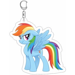 Unbranded (Rainbow Dash) My Little Pony Pinkie Pie Pendants Keychain Rarity Decor Cartoon Unbranded (Rainbow Dash) My Little Pony Pinkie Pie Pendants Keychain Rarity Decor Cartoon