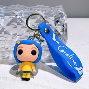 Unbranded (2) Silicone Vibrant Coraline Keychain Cute American Style Gift Cartoon Characte Unbranded (2) Silicone Vibrant Coraline Keychain Cute American Style Gift Cartoon Characte