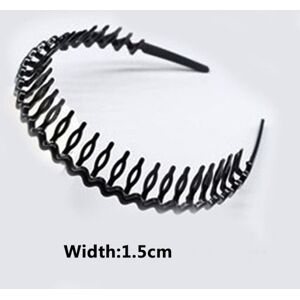 Unbranded (C) Men's Metal Sport Headband Headwear Women Elastic Wavy Hairband Hairband Uni Unbranded (C) Men's Metal Sport Headband Headwear Women Elastic Wavy Hairband Hairband Uni