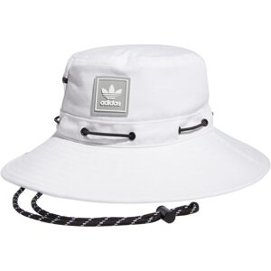 adidas Originals Utility Boonie Bucket Hat White/Stone Grey - Adjustable Fit, On adidas Originals Utility Boonie Bucket Hat White/Stone Grey - Adjustable Fit, On